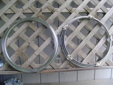 2 REDUCEING TRIM RING 16.5 IN. PICKUP TRUCK VAN HUBCAPS WHEEL COVERS CENTER CAPS