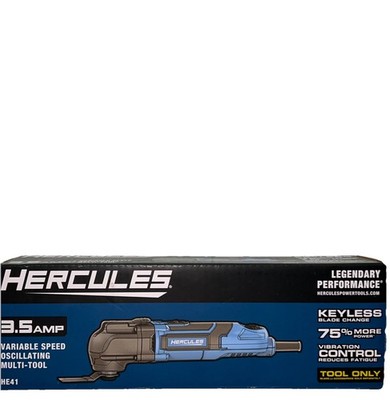 Hercules 3.5 Amp Variable Speed Oscillating Multi-Tool (Model HE41)