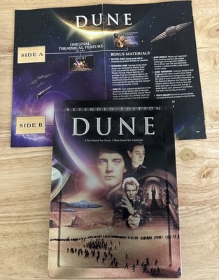 Dune 1984 Steelbook (DVD) David Lynch Extended Edition Version w/ Insert