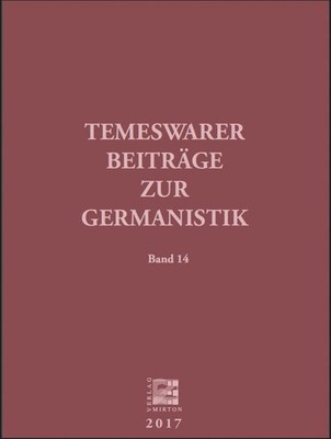 Temeswarer Beiträge zur Germanistik Band 14 ISSN 1453-7621 Nubert, Roxana: