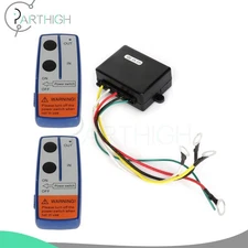 2x 12V Winch Wireless Remote Control Switch Handset Kit ATV SUV UTV