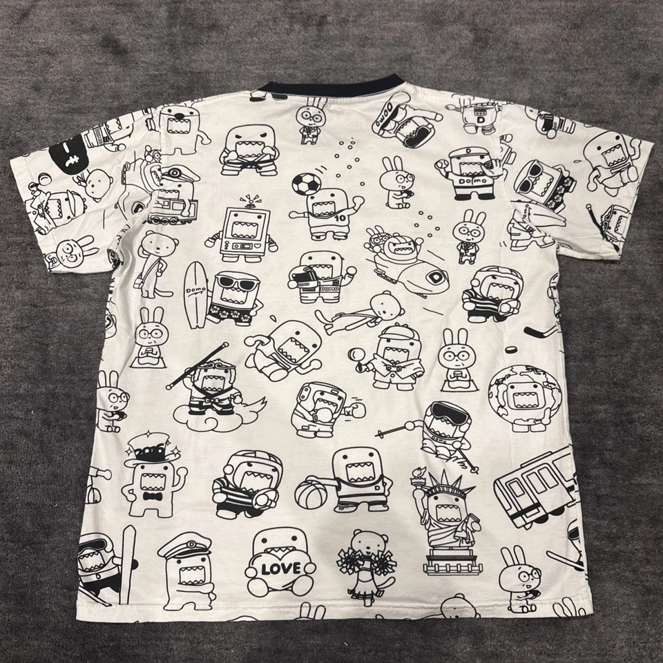 Y2K Domo AOP Ringer T shirt Men’s Large - Image 3 of 3