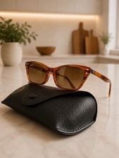 NEW Ray-Ban Lady Burbank RB2299 2299 Havana Brown Lens Size 52/20