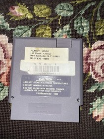 Capcom Snow Brothers Nintendo NES NTSC-U/C Game Cartridge with Manual