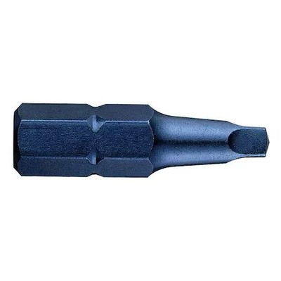 Westward 40L667 Torsion Bit, Sae, 1/4'', Hex, No 2, 1'', Pk50