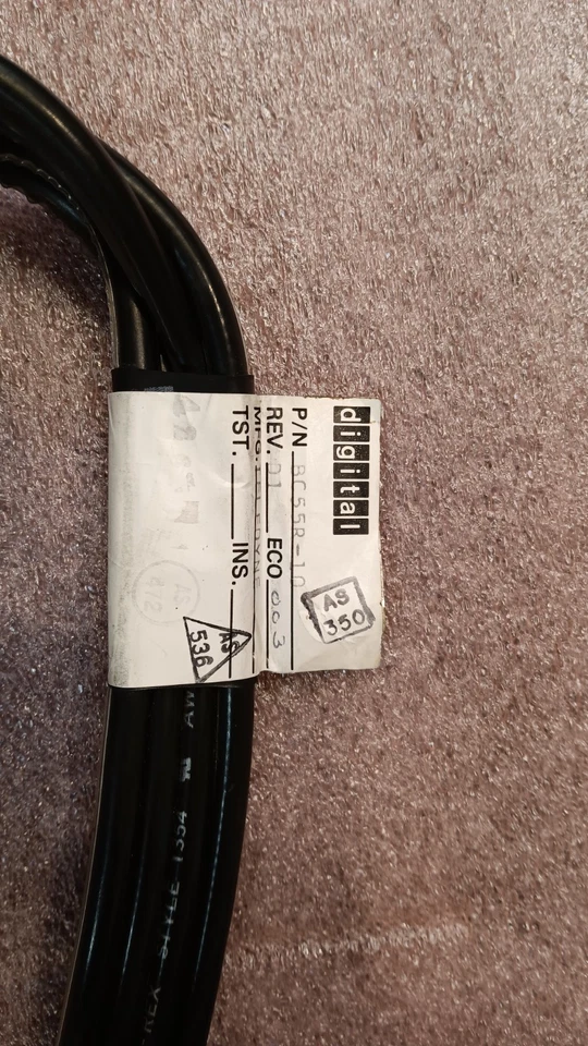 Cable DEC Digital Corporation BC55R-10 DMP11/DMR11 Foto 3 de 4