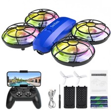 Drones for Kids with Camera,Rc Drone Indoor Small Helicopter,Birthday Gifts f...