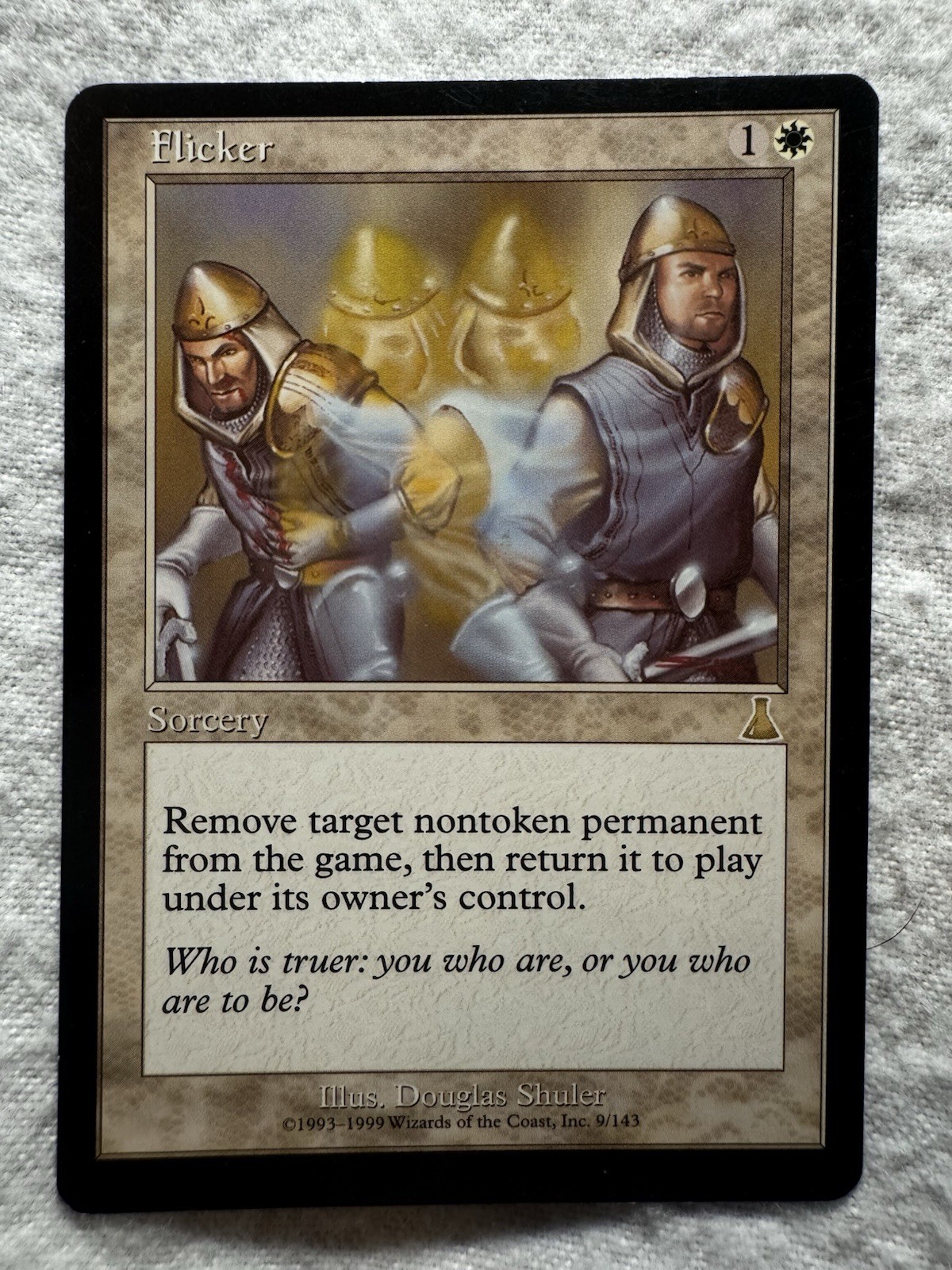 MTG - Flicker - Urza's Destiny - LP - Free Shipping!