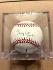 George Kell Autographed Baseball Inscribed "HOF 83" Onyx COA #B15177