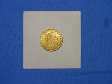 1866-A 5 Francs Gold Coin UNC Emperor Napoleon III Nice Classic French UNC Gem