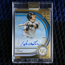 Topps 2025 Five Star Autographs Hideki Matsui...