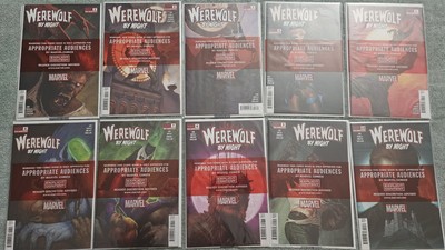 Marvel Werewolf by Night Red Band Complete Set  1-10
