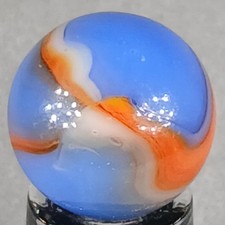 Vintage Peltier Rainbo Marble .60 Inches Near-Mint Condition Combined Shipping