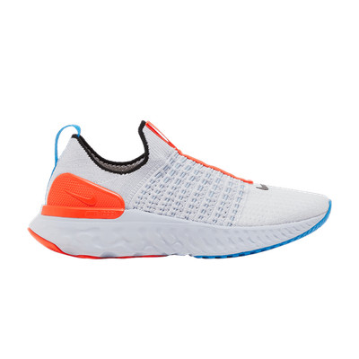 Size 8.5M/10W - Nike Wmns React Phantom Run Flyknit 2 'Grey (NO BOX) DV2179-001