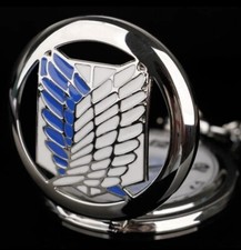Attack On Titan Pocket Watch - AOT Wings Of Freedom Survey Corp - Anime Manga