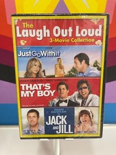 Laugh Out Loud: Just Go With It / That's My Boy / Jack & Jill (DVD) NEW