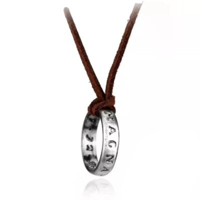 Collier Pendentif Uncharted - Anneau De Nathan Drake, Cosplay PS4, En Alliage Argenté