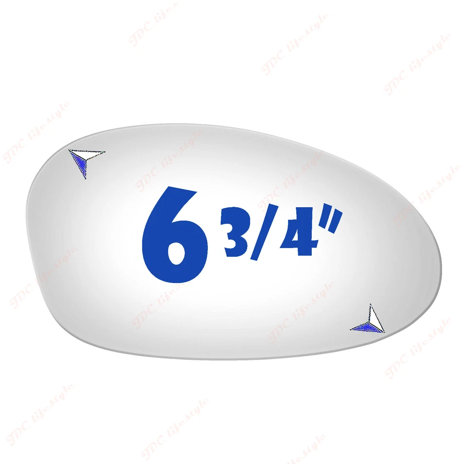 NEW for 06+ BMW 323I 325XI 328I 330I 335I Passenger Right Side Mirror Glass#5153 - Image 2 of 4