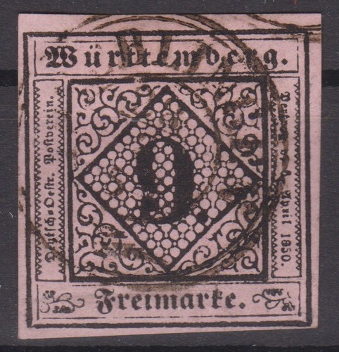 == Ad Württemberg Mi. 4th Stamp Cat. ==