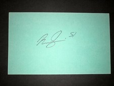 2013 TIGERS: Bruce Rondon, SIGNED 3x5 Card
