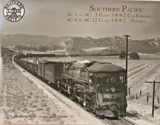 Southern Pacific AC-1 to AC-3, AC-4 to AC-12 Car Forward Steam series Volume 32