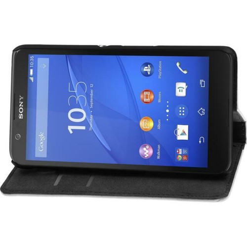 Sony Clie Leather Case for PEG-NX80V NX73V TG SJ Series - Black