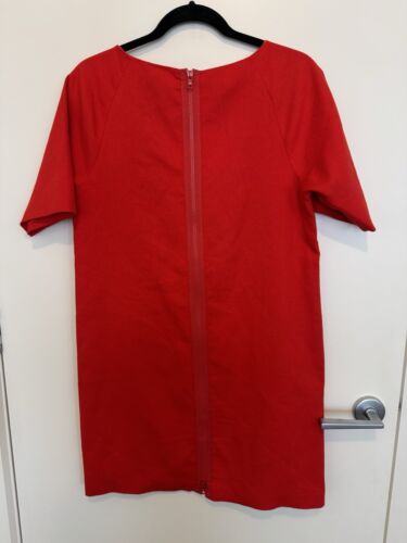 TIBI Lobster Dress Size 10 AU / 6 US Red Shift Iconic Print RARE Featured Vogue - Picture 4 of 11