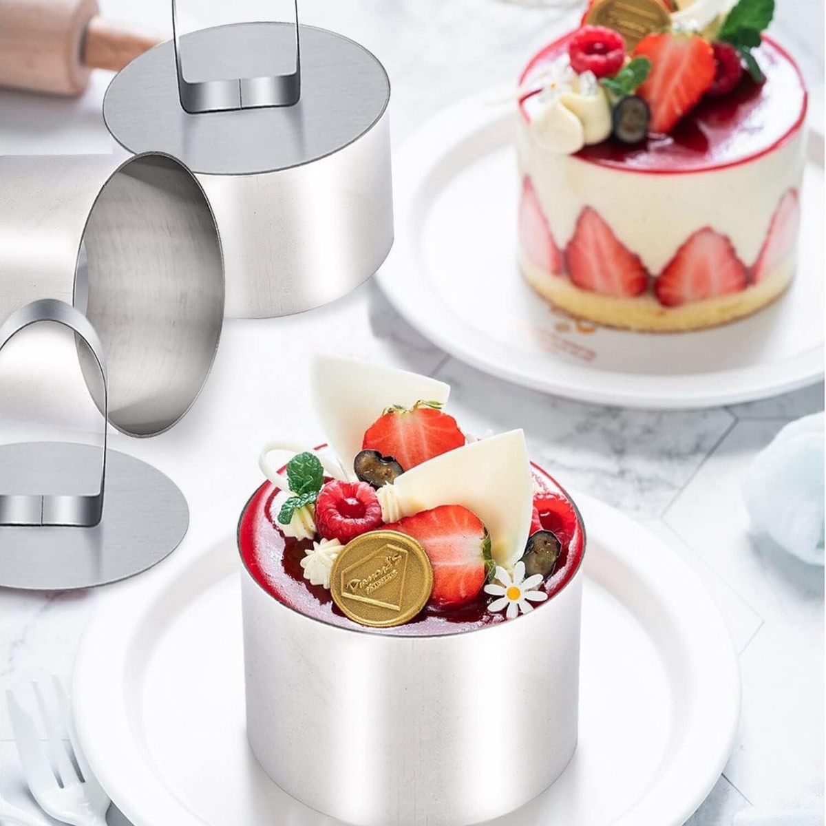 Silicone Bottomless Cake Molds Mousse Cake Bottomless Cake Mould