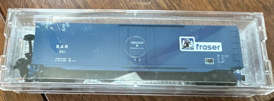 Micro-Trains N Scale RTR #03800390 50’ Std Box Car Bangor & Aroostook 501 NIB NY - Image 3 of 4