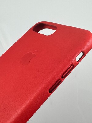 NEW in open Box Original Genuine Apple Leather Case for iPhone 7