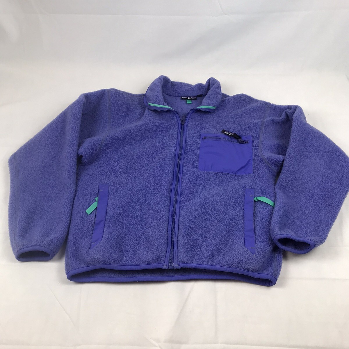 Vintage Patagonia 1990 Synchilla Full Zip Retro X Fleece Jacket 