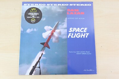 Sam Lazar   Space Flight LP Vinyl 2024 US Reissue 180G SEALED MINT Soul-Jazz