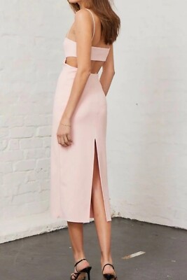 Bec & Bridge Elle Cut Out Midi Dress Size 8