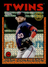 2021 Topps - Silver Pack 1986 Chrome orange Josh Donaldson #86C-13 #'d 7/25