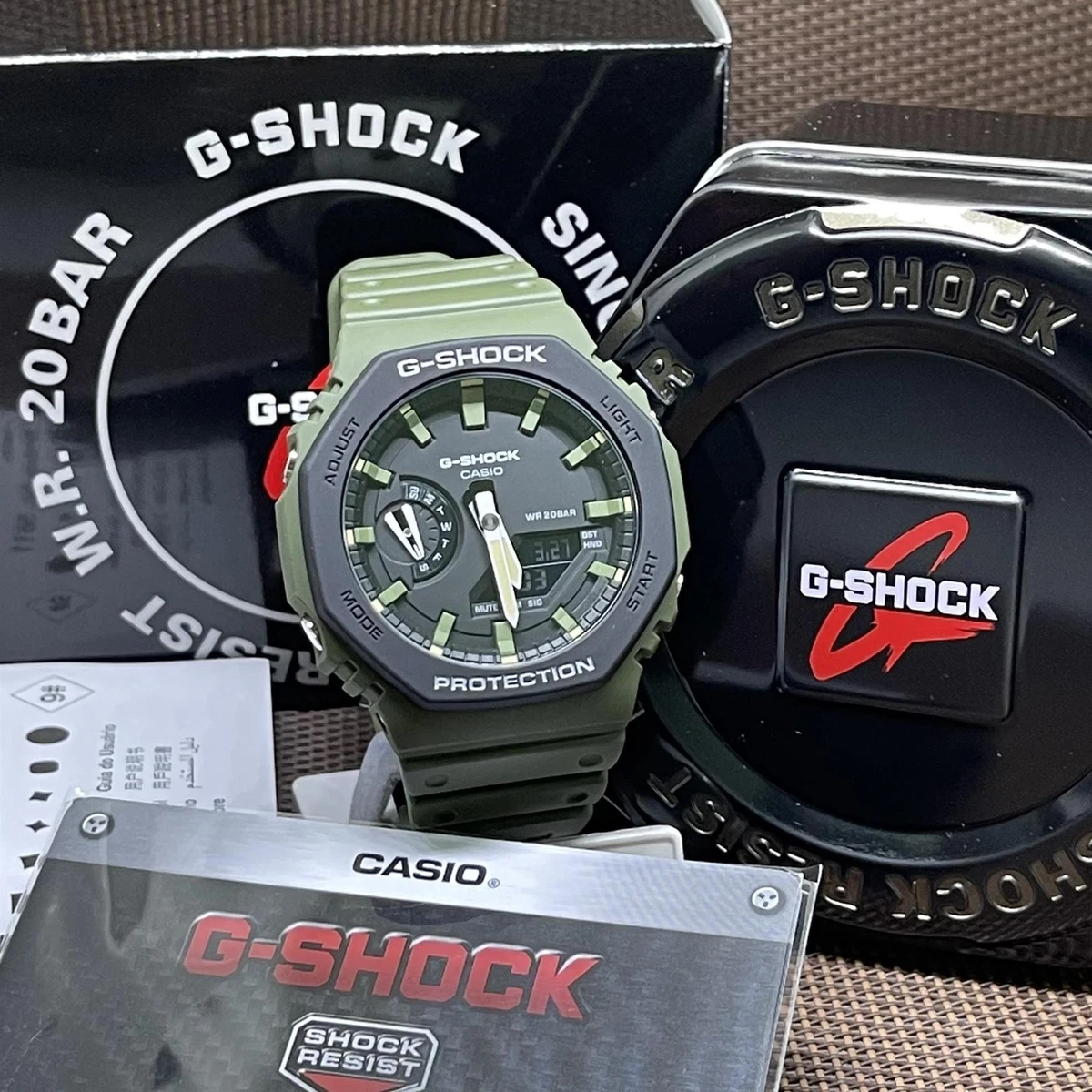 Case Bezel | GA-2110SU-3A Casio Cover Watch Thin eBay G-Shock Molded New Dual-layer