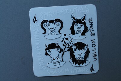 Volcom Stone Spirit Animals Ozzy Noa Jack OG Z69B Vintage