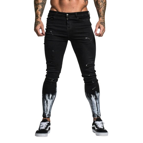 GINGTTO Men Skinny Jeans Stretch Slim 