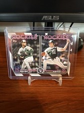 2024 Topps Update Evan Justice RC Anthony Molina Independence Day Colorado 31/76