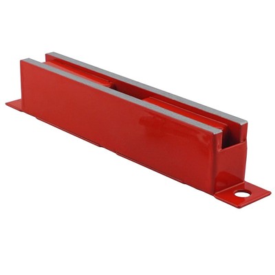 LM-100BC Magnet Catch, Industrial Type with Mounting Holes Powder Coated Red,...