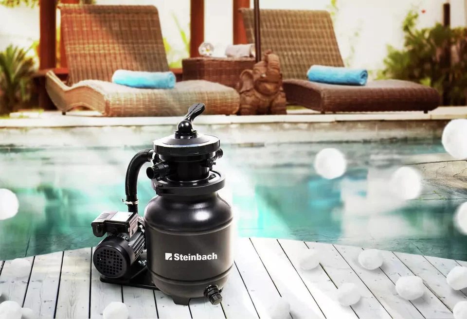 Steinbach Sandfilteranlage Speed Clean Classic 250N 4,5m³ mit Filterballs Filter - Bild 2 von 4