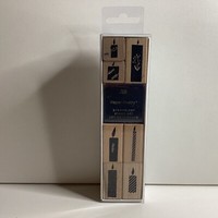 P080 Rico Design Stempelset Kerzen 8 Teile Inkl. Stempelkissen Kartengestaltung