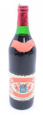 DDR Wein-Flasche Viccanyi Burgundi 0,7l Exoprt Monimpex Budapest Hungary