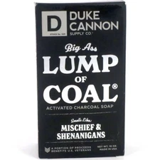 Duke Cannon Supply Co. Lump of Coal Big Ass Brick Bar Soap 10 oz