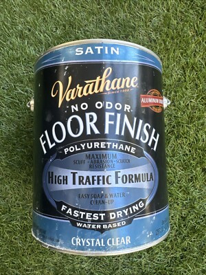 Varathane 1 Gallon Water-Based Interior Polyurethane Crystal Clear Satin