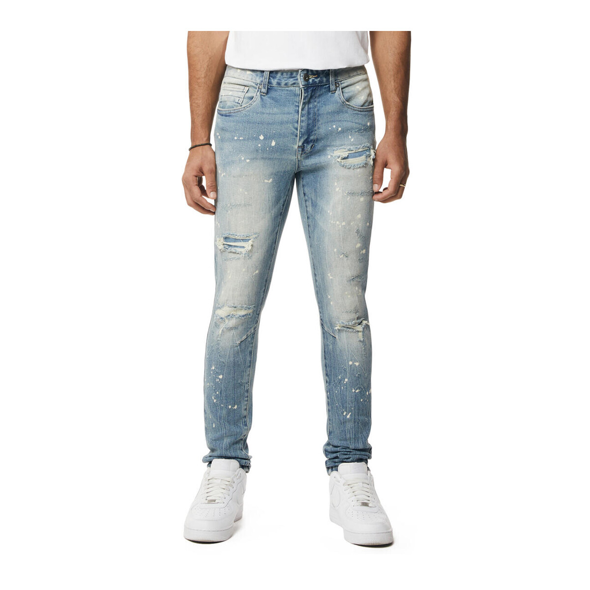 Мужские джинсы Smoke Rise Osaka Blue Rip - Repair Jeans JP24102 13790₽