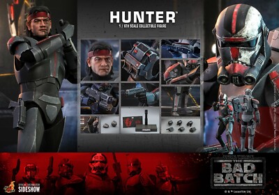 STAR WARS The Bad Batch Hunter HOT TOYS 1/6  30cm