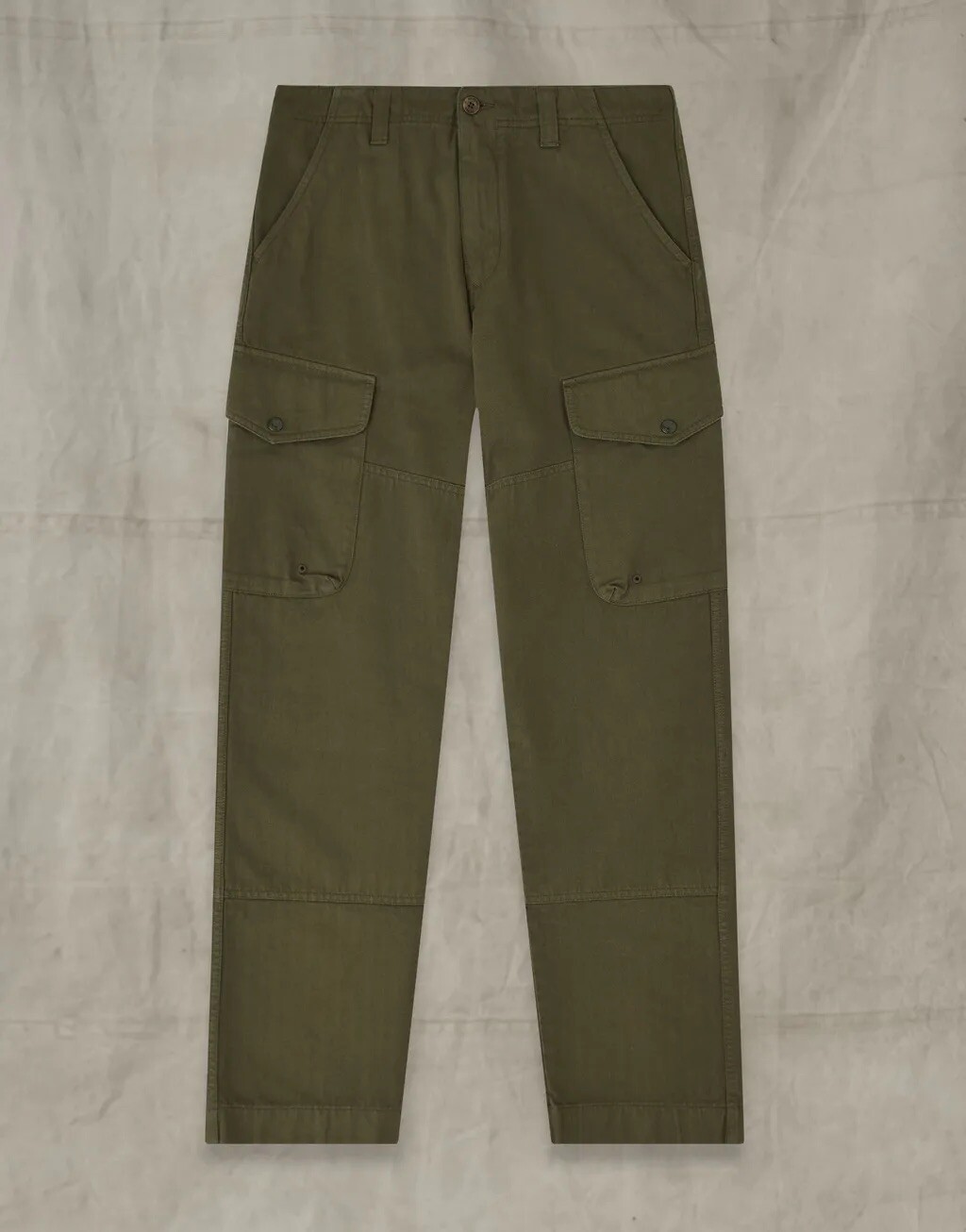 Belstaff Mens Duster Cargo Pant Trouser Chino Salvia Green W36 L33 RRP £225