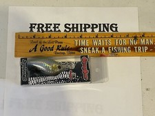 Skinny Bear SQUARE 2.38 SQUAREBILL Crankbait Rare Fishing Lure CHART HOLO SHAD