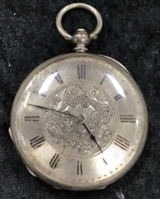Mid 1800s Le Coultre Swiss Bar Ebauche Pocket Watch Working