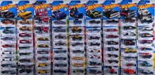 Juego completo Hot Wheels 2025 de Mainlines, Treasure Hunt y Exclusives 140-250